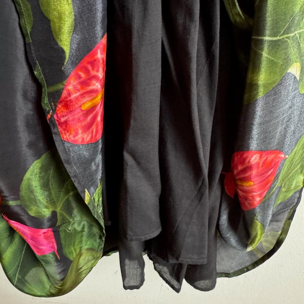 NWT FARM RIO Anthurium V-neck Floral Maxi Dress - Picture 12 of 15